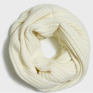 NWT J. Crew K4388 Super Soft Scarf Snowy Ivory Cozy Ribbed Scarf Warm Winter NEW